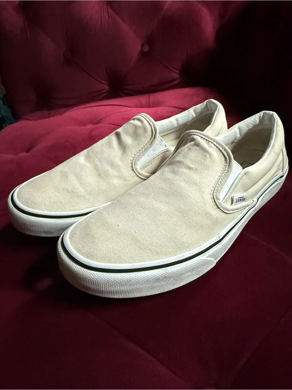 Vans - Classic Slip-On - Birch - Men’s 9 Women’s 10.5